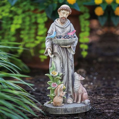 St Francis Belongs In Every Yard And Garden He Loved All Creatures