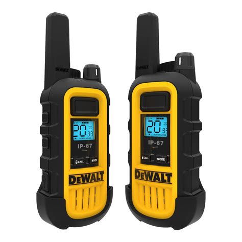 DEWALT DXFRS300 1 Watt Heavy Duty Walkie Talkies Waterproof Shock