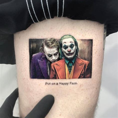 The best tattoos with Joaquin Phoenix's Joker | iNKPPL