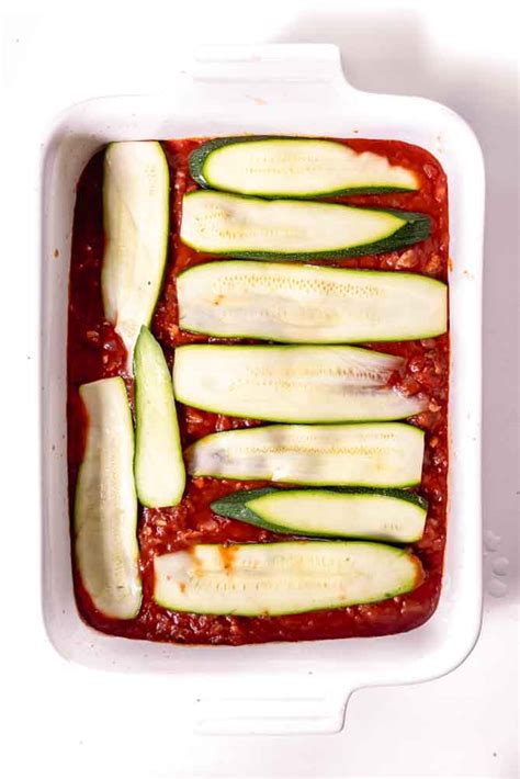 Zucchini Lasagne Lavkarbo Oppskrift