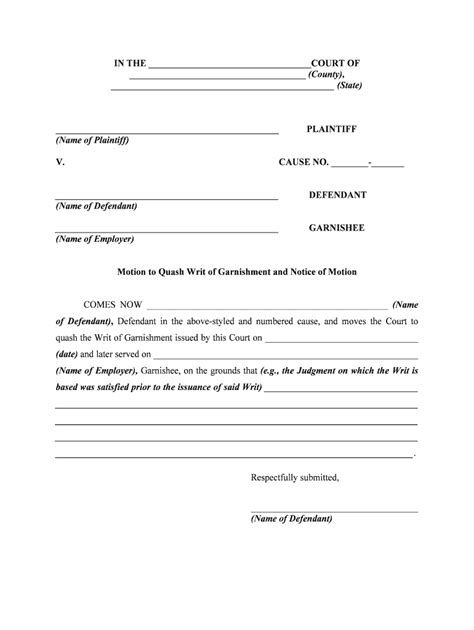 Motion To Quash Subpoena Virginia Fill Out Sign Online DocHub