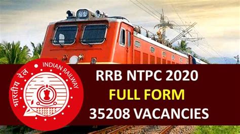 Rrb Ntpc New Update Check Vacancy Details Ntpc Full Form