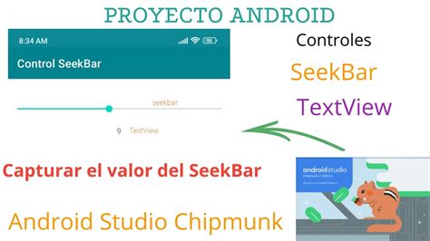 Control Seekbar Capturar El Valor Del Seekbar Y Mostrar En El