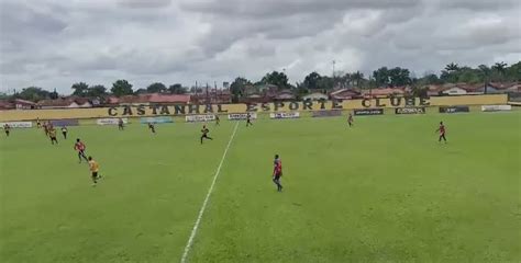 Castanhal Goleia Sele O De Bujaru Em Jogo Treino Castanhal Ge