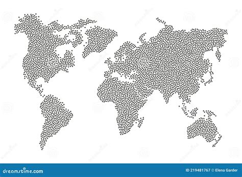 虚地世界地图 抽象信息隔离矢量图世界地图 向量例证 插画 包括有 闹事 通信 半球 澳洲 地球 219481767