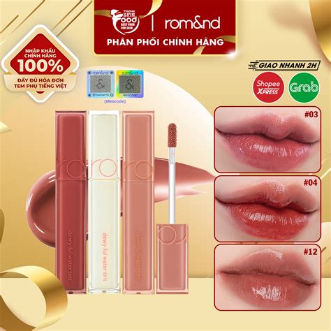 NEW Muteral Nude Son Tint Bóng Siêu Lì Cho Đôi Môi Căng Mọng Hàn