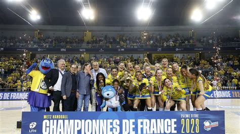 La Me Couronne Du Metz Handball Champion De France Ligue