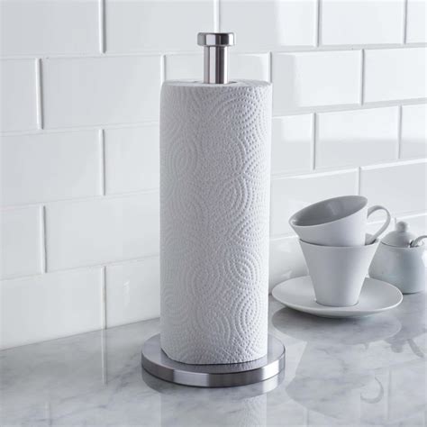 KSP Moda Upright Paper Towel Holder (Stainless Steel) | Kitchen Stuff Plus