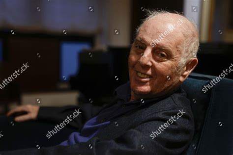 Argentineborn Pianist Conductor Daniel Barenboim Poses Editorial Stock