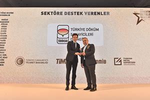 TÜDÖKSAD İhracatın Metalik Yıldızları Ödüllerini Aldı