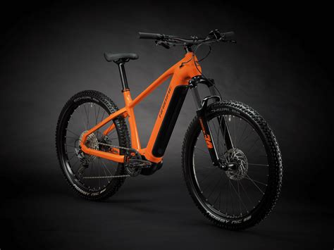 Haibike Alltrack Wh Electric Mountain Bike In Papaya