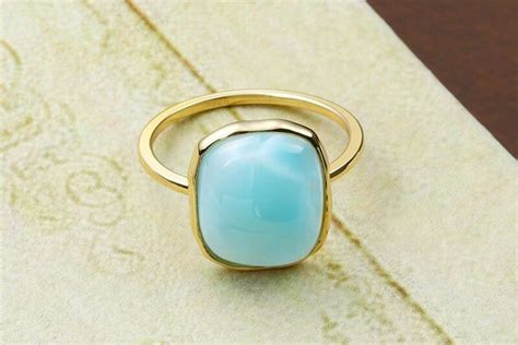 Essential Guide to Sterling Silver Larimar Rings - PRJewel