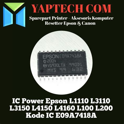 Jual Ic Power Epson L L L L L L L Ic