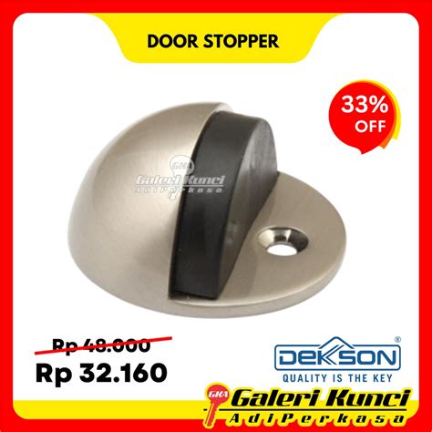 Jual Door Stopper Dekson Dekkson Ds Sn Door Stop Keong Penahan