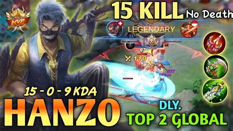 Brutal Damage Hanzo Best Build 2021 Top 2 Global Hanzo DLY Gameplay