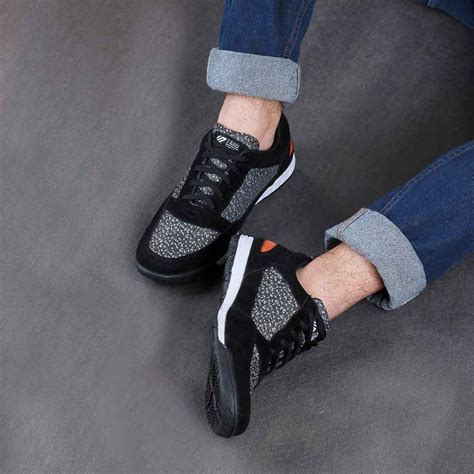 Jual Sepatu Sneakers Sports Pria Original Kuzatura Ksukzr Black Comb