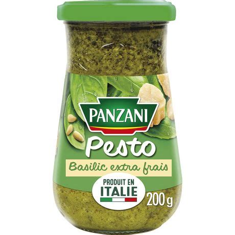 Sauce Pesto Panzani Basilic 200g Swidis Fr