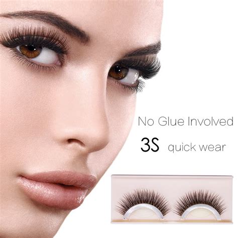 Self Adhesive Eyelashes Pack 3d False Eyelashes Non