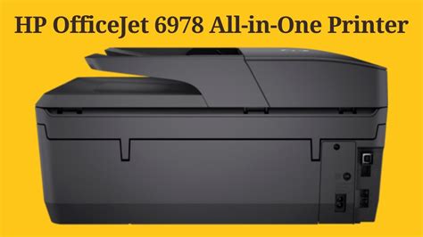 Hp Officejet Pro 6978 Printer User Manual