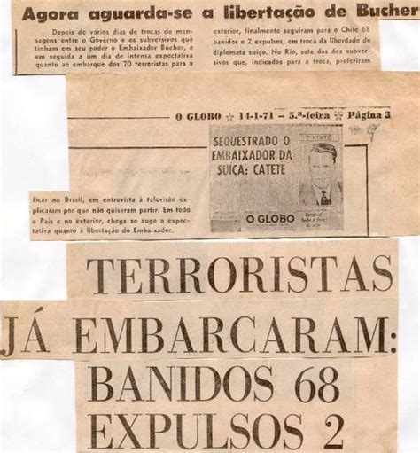 Mem Rias Da Ditadura Nos Recortes Dos Jornais E Revistas Da Poca