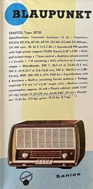 Santos 20720 Radio Blaupunkt Ideal Berlin später Hildesheim build