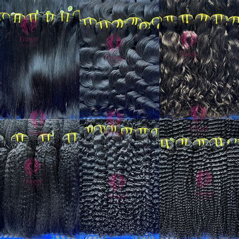 Raw Virgin Cuticle Aligned Human Hair Weave Curly Bundle Wholesale Raw