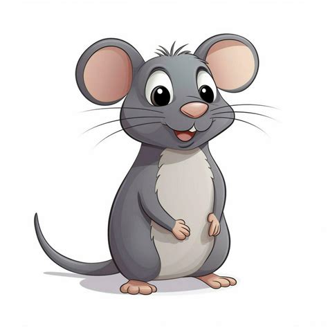 Rat 2d Cartoon Vector Illustration On White Background Hig 30691936