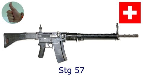 Stg57 Sturmgewehr 57 7 5x55 Mm Swiss Gp11 Gewehrpatrone 1911 Youtube