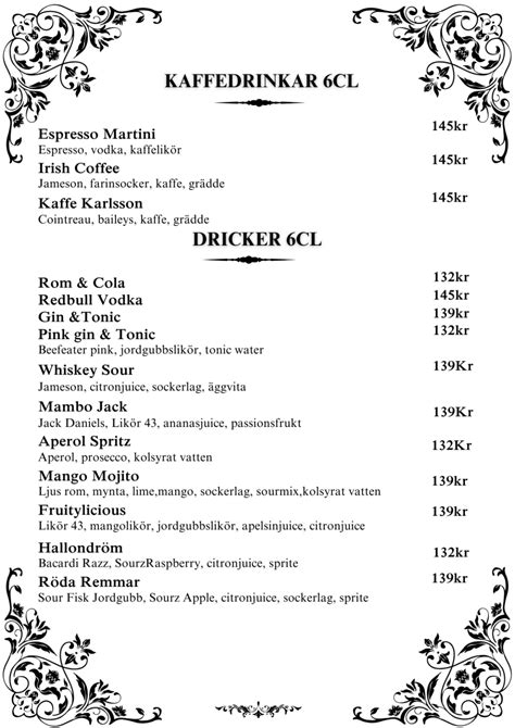 Menu Spice Garden Str Mstad In Str Mstad Thefork