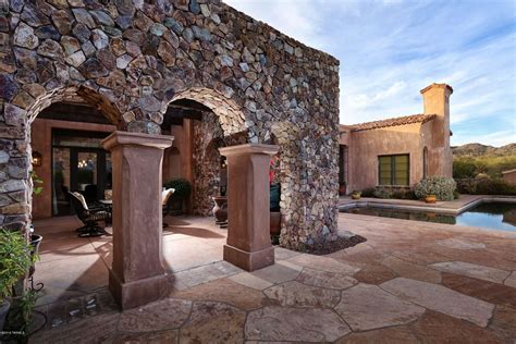 Stunningly Beautiful Tuscan Villa Arizona Luxury Homes Mansions For