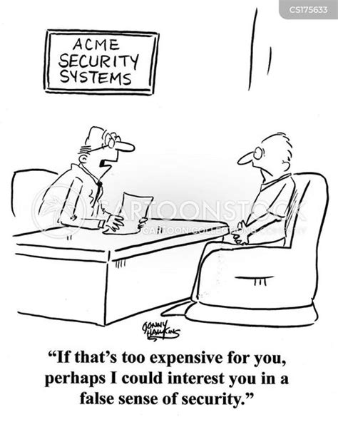 False Sense Of Security Cartoons And Comics Funny Pictures From