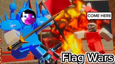 Raging In Roblox Flag Wars Youtube