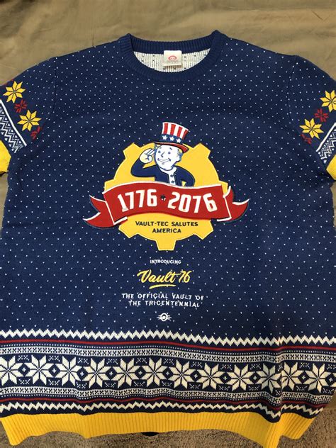 My Fallout 76 Christmas Sweater Came In Rfo76