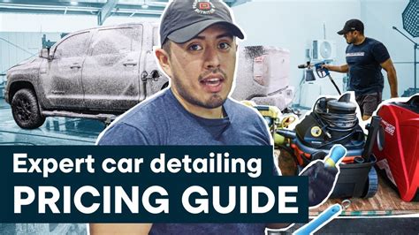 Car Detailing Pricing A Complete Guide To Prices Rates And Profit