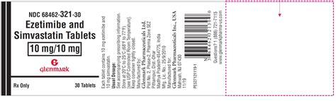 Ezetimibe and Simvastatin (Glenmark Pharmaceuticals Inc., USA): FDA ...