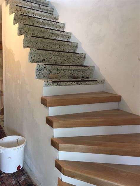 MaisonMaison2 Stair Renovation Stairs Terrazzo