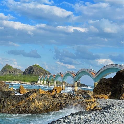 台東景點📍視野開闊的拱橋美麗海景三仙台 ｜ Popo筆記