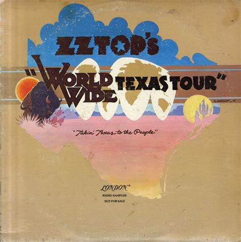 Zz Top Zz Tops Worldwide Texas Tour Takin Texas To The