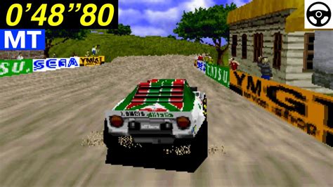 Desert Fastest Lap Ss Ntsc J Sega Rally Championship