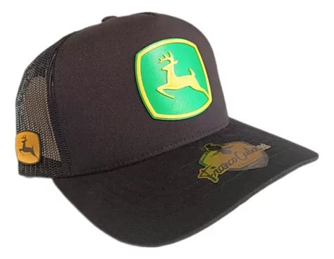 Cachucha John Deere Gorra Malla Impresión 3d Semi Curva Envío gratis