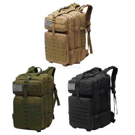 L Large Capacity Men Army Military Tactical Backpack Softback Outdoor