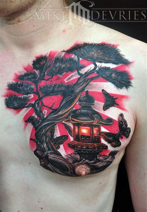 Japanese Lantern by Mike DeVries: TattooNOW