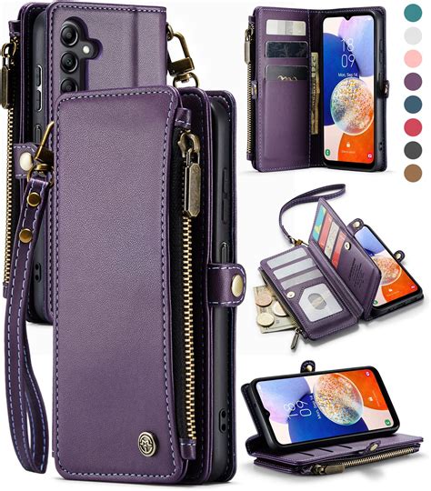 Amazon ZZXX Samsung Galaxy A14 5G Wallet Case With RFID Blocking