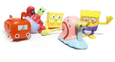 Figuras Bob Esponja Mcdonalds Set Personajes En Venta En Iztacalco