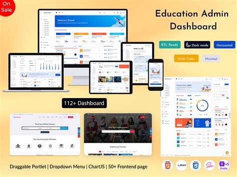 Lms Dashboard Education Admin Template Bootstrap Ui Kit Eduadmin