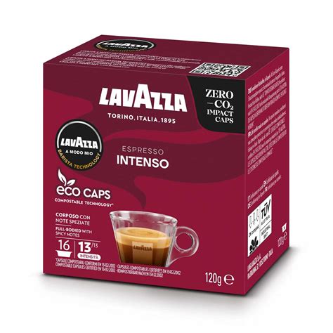 Lavazza A Modo Mio Compostable Coffee Capsule Intenso | Lavazza Coffee ...