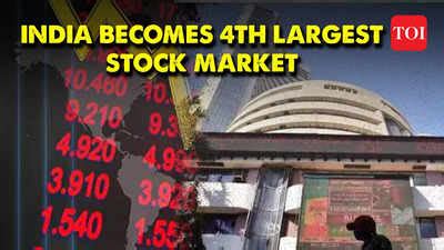 India overtakes Hong Kong as world’s fourth-largest stock market ...