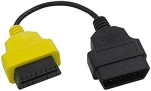 Nicecheck Ecu Scan Obd Yellow Adapter Diagnostic Cable Fit For Fiat