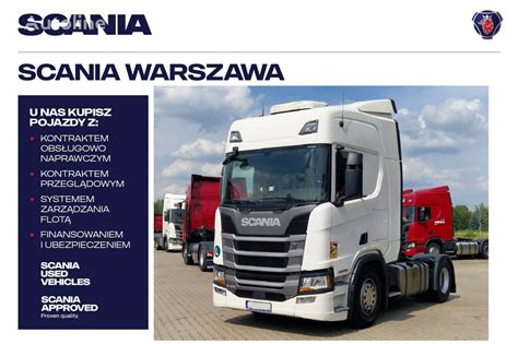 Scania R 450 truck tractor for sale Poland Nadarzyn Stara Wieś GW41216