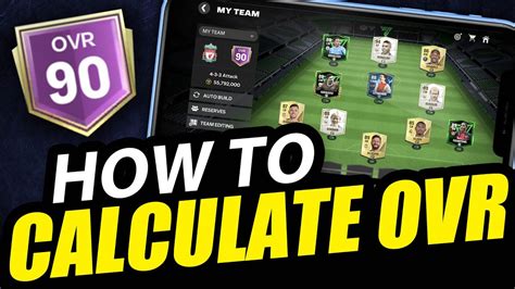 HOW TO CALCULATE TEAM OVR In FC Mobile It S Not What You Think